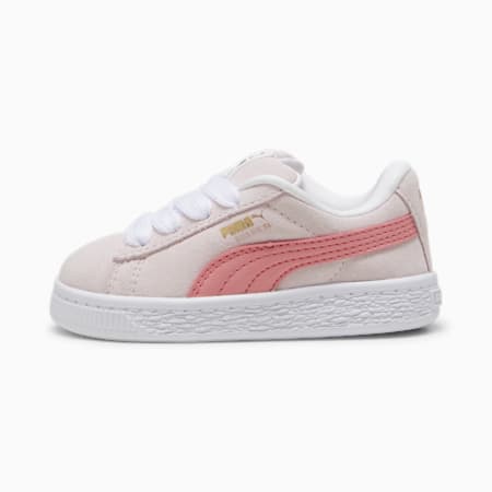 Sneakers Suede XL da neonati, Whisp Of Pink-Passionfruit, small