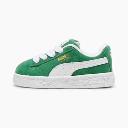 Suede XL Sneakers - Infants 0-4 years, Archive Green-PUMA White, small-AUS