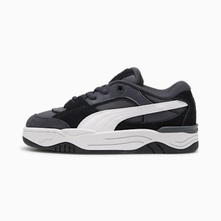 Sneaker Puma-180 per ragazzi, Strong Gray-PUMA Black, small