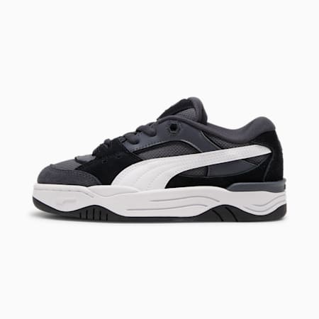 Baskets PUMA-180 Enfant et Adolescent, Strong Gray-PUMA Black, small