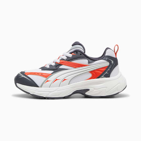 Baskets PUMA Morphic Techie Enfant et Adolescent, PUMA White-Redmazing, small