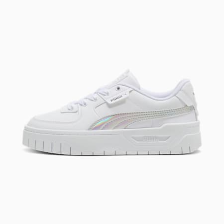 Cali Dream iriserende sneakers voor jongeren, PUMA White-PUMA Silver, small