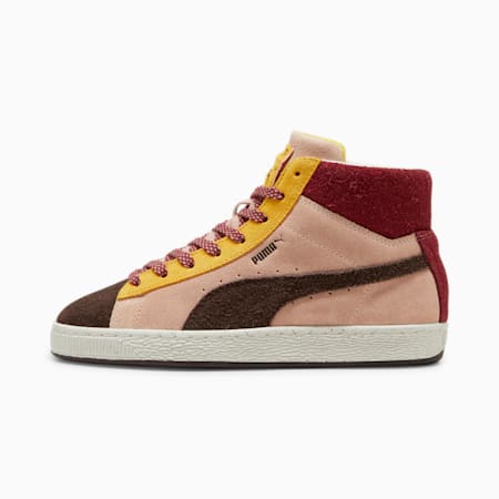 PUMA x lemlem Suede Women's Sneakers, Dark Chocolate-Dark Chocolate-Rose Quartz, small