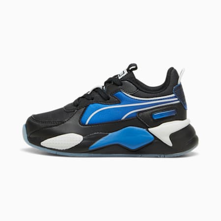 PUMA x PLAYSTATION RS-X Kids' Sneakers, PUMA Black-PUMA Team Royal, small-SEA