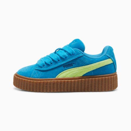 FENTY x PUMA Creeper Phatty Sneakers Kids, Speed Blue-Lime Pow-Gum, small-SEA