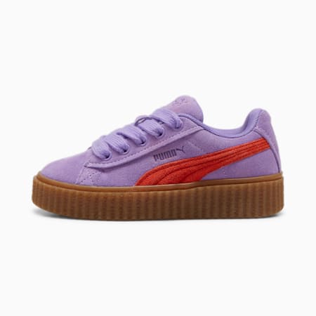 FENTY x PUMA Creeper Phatty Sneakers Kids, Lavender Alert-Burnt Red-Gum, small-THA