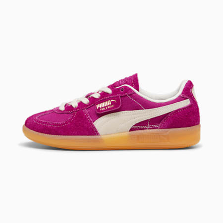 Palermo Vintage Sneakers Unisex, Magenta Gleam-Frosted Ivory, small-SEA