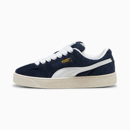 Sneakersy Suede XL Hairy, Club Navy-Frosted Ivory, small