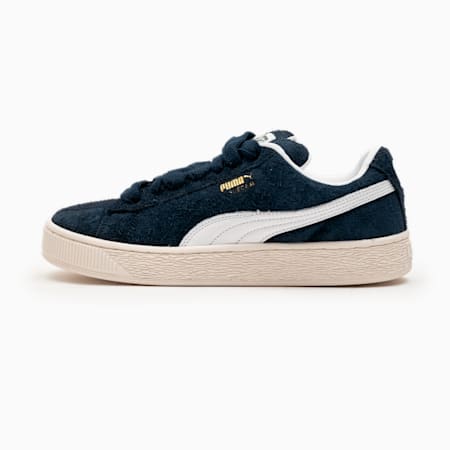 Suede XL Hairy, Club Navy-Frosted Ivory, small-KOR