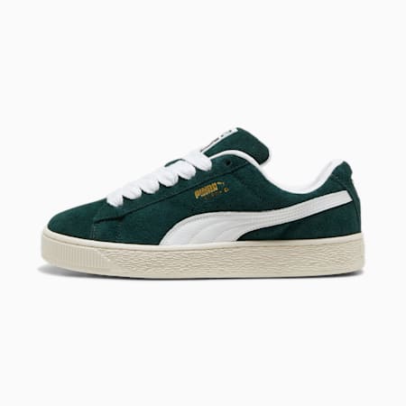 Sneakers à duvet Suede XL, Ponderosa Pine-Frosted Ivory, small
