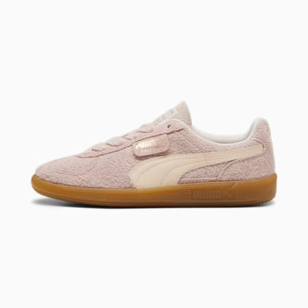 Palermo Hairy Unisex Sneakers, Rose Quartz-Rosebay, small-AUS