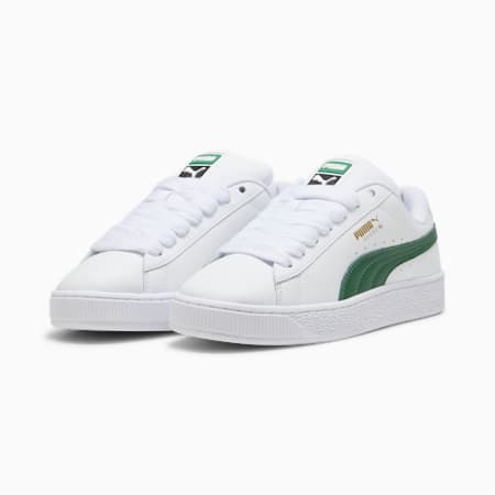 Puma suede shop white leather