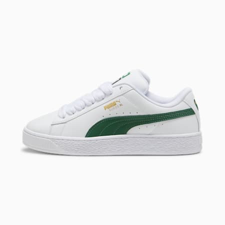 Suede XL Leather Unisex Sneakers, PUMA White-Vine, small-AUS