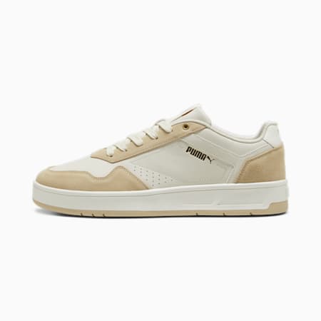 Puma leather court sneakers shop