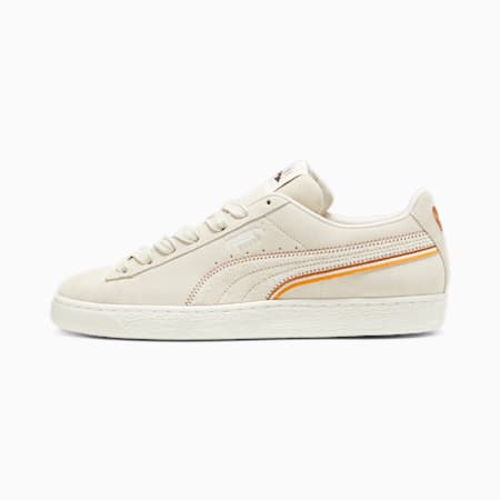 Suede For the Fanbase Sneakers, Alpine Snow-Warm White, small