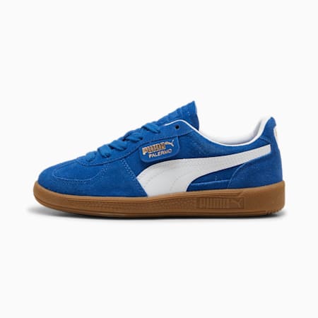 Palermo Youth Sneakers, Cobalt Glaze-PUMA White, small