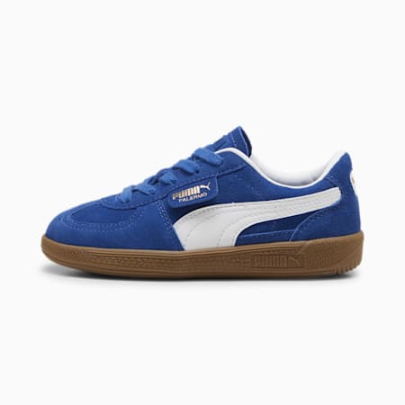 Sneaker Palermo per bambini, Cobalt Glaze-PUMA White, small