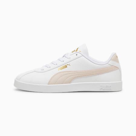 PUMA Club II Unisex Sneakers, PUMA White-Island Pink-PUMA Gold, small-AUS