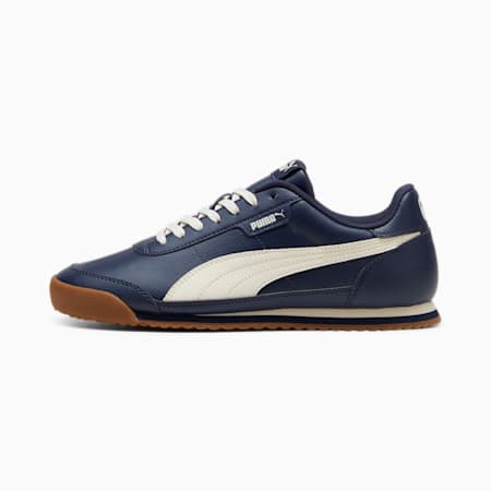 PUMA Turino II Sneakers Unisex, PUMA Navy-Alpine Snow-Gum, small