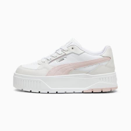 Karmen II Idol Sneakers Women, PUMA White-Mauve Mist-Feather Gray, small