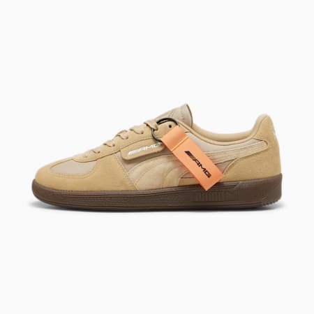 Sneakersy unisex Mercedes-AMG Motorsport Palermo OG, Sand Dune-PUMA White, small