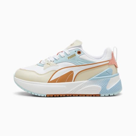 R78 Disrupt Women's Sneakers, Alpine Snow-Caramel Latte-Frosted Dew, small-NZL