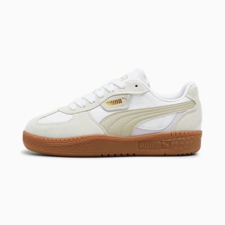 Palermo Moda Sneakers Damen, PUMA White-Desert Dust, small