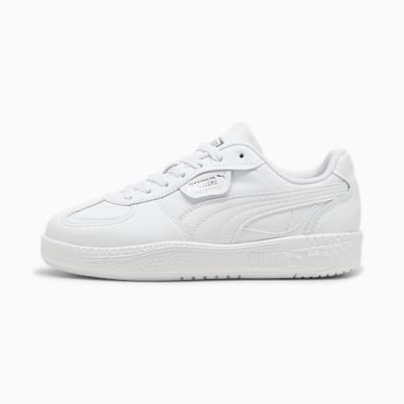 Palermo Moda Leather Women's Sneakers, PUMA White, small-AUS