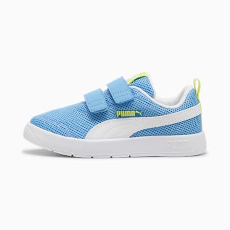 Courtflex V3 Mesh Sneakers Kids Team Light Blue PUMA White PUMA Shop All Puma PUMA