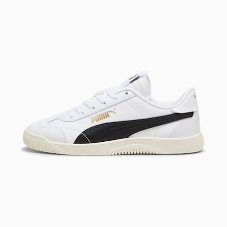 PUMA Club 5v5 Sneakers - Youth 8-16 years, PUMA White-PUMA Black-PUMA Gold, small-AUS