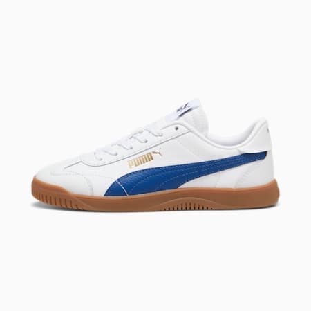 PUMA Club 5v5 Sneakers - Youth 8-16 years, PUMA White-Clyde Royal, small-AUS