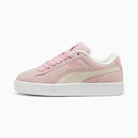 Suede XL Lace Sneakers Women, Mauve Mist-PUMA White, small