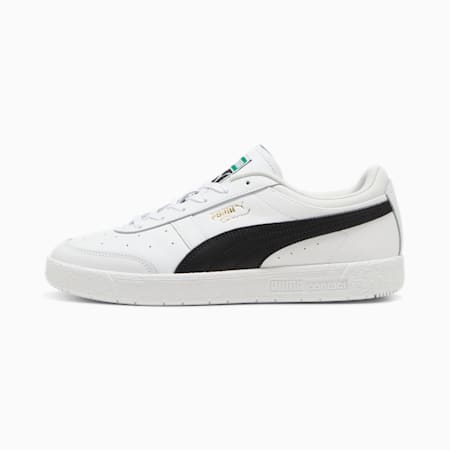 PUMA Seoul Leather Unisex Sneakers, PUMA White-PUMA Black, small-AUS