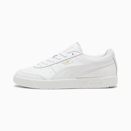 PUMA Seoul Leather Unisex Sneakers, PUMA White-PUMA White, small-AUS