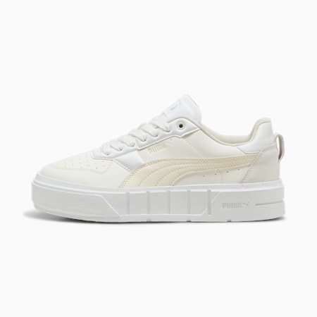 Cali Court Winter Volume Sneakers Women, Warm White-PUMA White, small