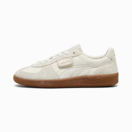Palermo Texture uniseks sneakers, Frosted Ivory-PUMA Gold, small