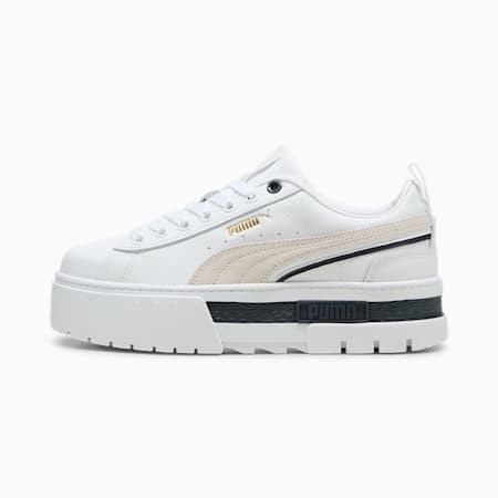 Scarpa Mayze Classics da donna, PUMA White-PUMA Gold, small