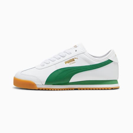 Roma 68 Revival Unisex Sneakers, PUMA White-Archive Green-Gum, small-AUS