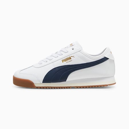 Roma 68 Revival Sneakers Unisex, PUMA White-Club Navy-Gum, small-IDN