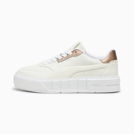 Zapatillas Cali Court Glow-Up para mujer, Vapor Gray-PUMA White, small-PER