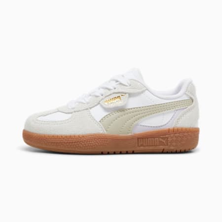 Palermo Moda Sneakers Kids, PUMA White-Desert Dust, small