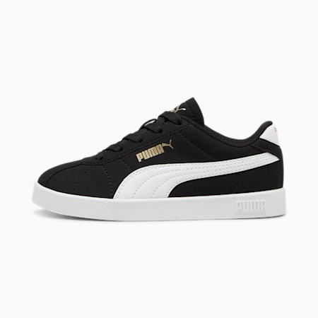 PUMA Club II Sneakers - Kids 4-8 years, PUMA Black-PUMA White-PUMA Gold, small-NZL