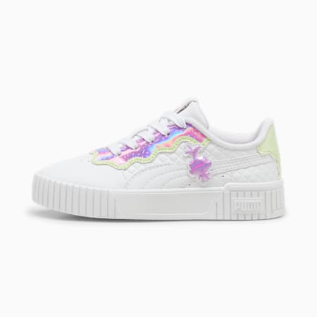 PUMA x TROLLS Carina 2.0 Sneakers - Girls 4-8 years, PUMA White-Mauved Out-Cool Cucumber, small-NZL