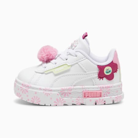 Mayze Crashed Trolls 2 Sneakers Toddler, PUMA White-Mauved Out, small