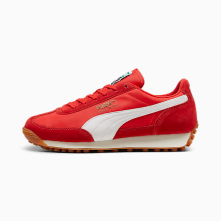 Easy Rider Vintage Sneakers, PUMA Red-PUMA White, small-THA