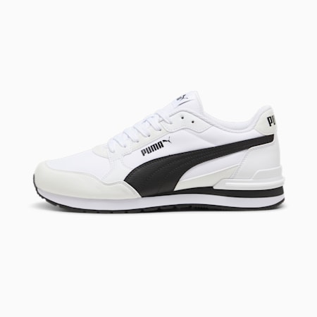 Sneakers en nylon ST Runner v4, PUMA White-PUMA Black-Cast Iron, small