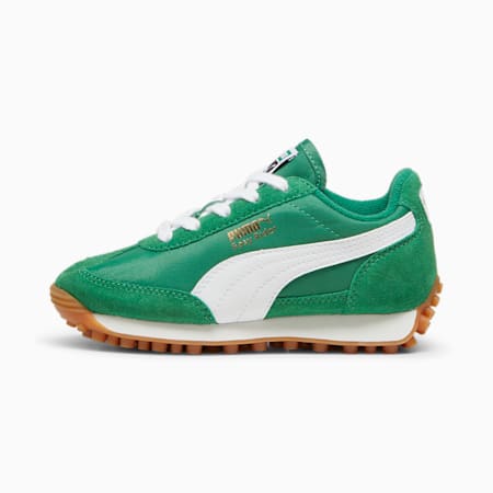 Easy Rider Vintage Sneakers Kids, Archive Green-PUMA White, small