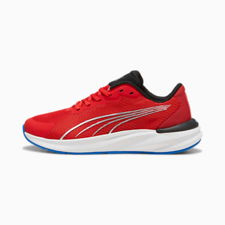 Rapid NITRO™ Running Shoes - Youth 8-16 years, For All Time Red-PUMA Black-Hyperlink Blue, small-AUS