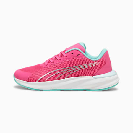 Rapid NITRO™ Running Shoes - Youth 8-16 years, Glowing Pink-Mint-PUMA Silver-PUMA White, small-AUS