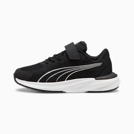 Rapid NITRO™ Running Shoes - Kids 4-8 years, PUMA Black-PUMA Silver-PUMA White, small-AUS